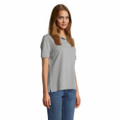 PACIFIC WOMEN - PACIFIC DAMES POLO - XL - Grijs Gemêleerd 2