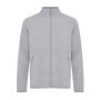 IQONIQ Talung gerecycled polyester fleece jas met rits, storm grey (S)