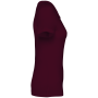 Ecologisch dames T-shirt Dark Cherry XXL