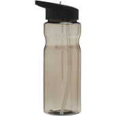 H2O Active® Base 650 ml bidon met fliptuitdeksel - Houtskool/Zwart