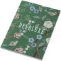 Austen novelle A6 notitieboek met zachte cover, 50 vellen - Groen