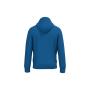 Ecologische uniseks sweater met capuchon Sea Blue XXS