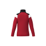 Kinder trainingsjasje met rits Sporty Red / Black 12/14 jaar