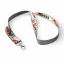 Polyester keycord met gesublimeerde satijnen overlay