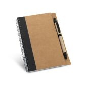 ASIMOV. B6 notitieboek met metalen spiraal en niet-gelinieerde pagina´s