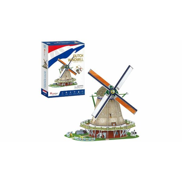 Familiepakket Holland met 3D-windmolen Familiepakket Holland met 3D-windmolen