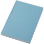 Novella Austen A6 gerecycled notitieboek met zachte cover, 100 vellen - Blauw