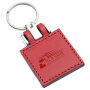 Sleutelhanger P02628, Kunstleder, Rood