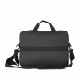 Gerecycleerde laptoptas Black One Size