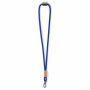 Polyester koord-keycord met bamboe plaatje