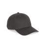 Baseballpet - 6 panelen dark grey one size Baseballpet - 6 panelen dark grey one size