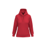 Eco damessweater met capuchon Red M