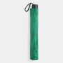Opvouwbare, uit 2 secties bestaande manueel te openen paraplu REGULAR groen, wit