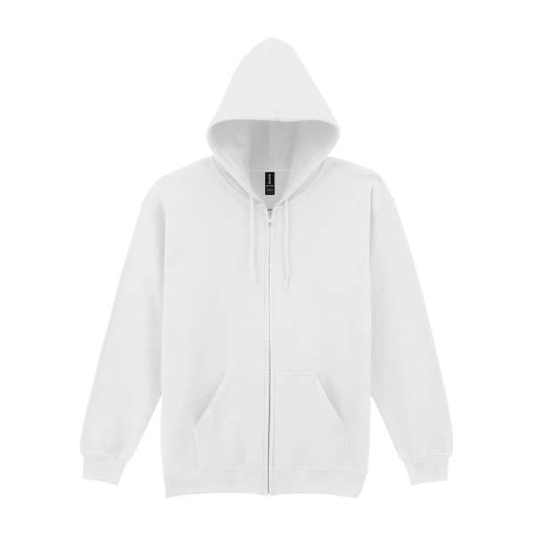 Heavy Blend™ Adult Sweatvest met capuchon White L Heavy Blend™ Adult Sweatvest met capuchon White L