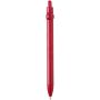 Fidget balpen van gerecycled plastic (zwarte inkt) - Rood