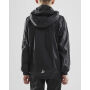 *Squad wind jacket jr black 134/140