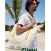 EarthAware® Organic Boat Bag - Natural/French Navy - One Size