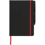 Noir Edge medium notitieboek - Zwart/Rood Noir Edge medium notitieboek - Zwart/Rood