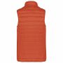 Ladies' lightweight sleeveless down jacket burnt ochre XXL