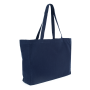 Grote 'evergreen' shopper Washed Navy One Size