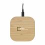 Bamboo Wireless Charger 15W draadloze oplader - bamboe