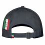 Heavy brushed cap - Italian made - Donkergrijs