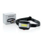 COB hoofdlamp, zwart