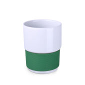 white / green