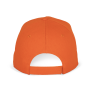 Baseballpet - 5 panelen Orange One Size
