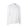 PRO Wear poloshirt met lange mouw | drukknoop - Wit, 6XL