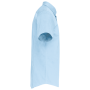 Heren stretch overhemd korte mouwen Light Blue XXL Heren stretch overhemd korte mouwen Light Blue XXL