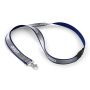 Polyester keycord met reflecterende overlay