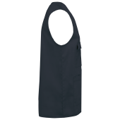 Gilet polykatoen multizakken Navy 4XL