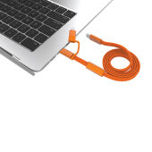 Arc RCS 60W 120 cm 2-in-1 snellaadkabel, oranje