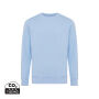 IQONIQ Etosha lichtgewicht gerecycled katoen sweater, sky blue (XS)
