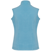 Bodywarmer van microfleece dames Cloudy blue heather 4XL Bodywarmer van microfleece dames Cloudy blue heather 4XL