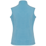 Bodywarmer van microfleece dames Cloudy blue heather XS