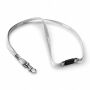 Polyester tubulaire keycord met metalen klem