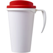 Americano® grande 350 ml geïsoleerde beker - Wit/Rood