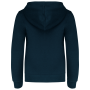 Kindersweatvest met capuchon Navy / Fine Grey 8/10 jaar Kindersweatvest met capuchon Navy / Fine Grey 8/10 jaar