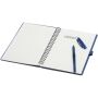 Slate A5 reusable hard cover notebook and pen set (black ink) - Navy