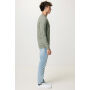IQONIQ Denali gerecycled katoen sweater ongeverfd, heather green (XXXL)
