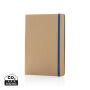 A5 kraft notitieboek, blauw