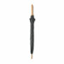 TUTENDO - 23,5 inch RPET/bamboe paraplu - Zwart