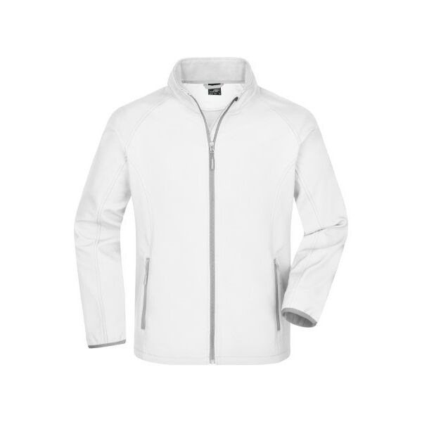 Men's Promo Softshell Jacket white/white S Men's Promo Softshell Jacket white/white S