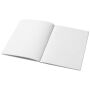Novella Austen A5 gerecycled notitieboek met zachte cover, 50 vellen - Blauw