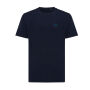 Iqoniq Kakadu relaxed gerecycled katoen t-shirt, donkerblauw (M)