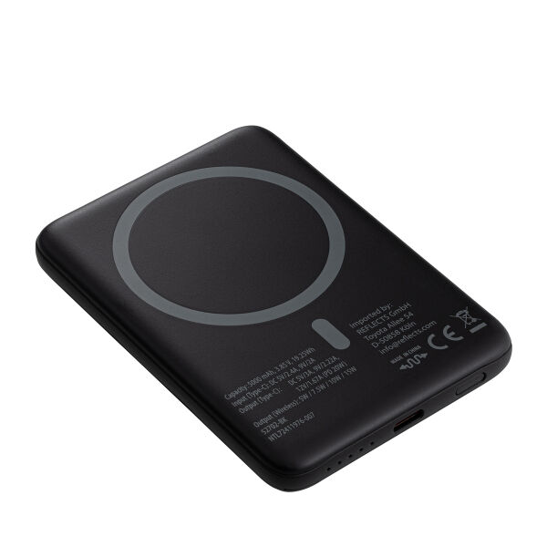 Magnetische 15W draadloze powerbank REEVES-BOSTROCK Magnetische 15W draadloze powerbank REEVES-BOSTROCK