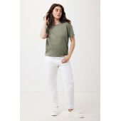 IQONIQ Teide gerecycled katoen t-shirt, heather green (XXS)