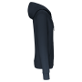 Ecologische herensweater met capuchon en ritssluiting Navy 4XL